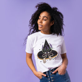 ハロウィーンの魔女お願い | WITCHCRAFTオプション Tシャツ