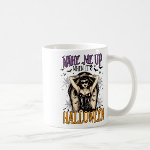 ハロウィーンの魔女がハロウィンになったら起こおもしろいせ コーヒーマグカップ