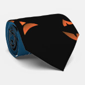 ハロウィーンの魔女とジャック・オ・ランタンのネクタイ ネクタイ (ロール)