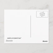 ハロウィーンの魔女と大釜 ポストカード (裏面)