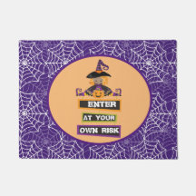 ハロウィーンの魔女のドームまたはラグ