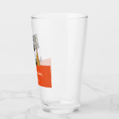 ハロウィーンの魔女の脚とブロムパーソナライズされた タンブラーグラス (左)