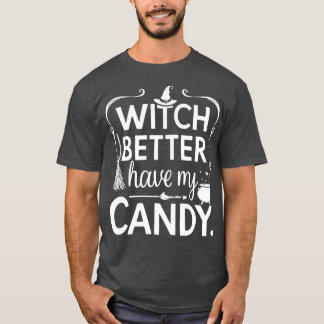 ハロウィーンの魔女より私のキャンディTシャツ2 Tシャツ