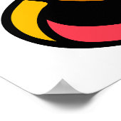 ハロウィーンの魔女クリップアートPNG、パムと不気味な女性 ポスター (角)