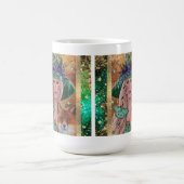 ハロウィーンの魔女フォックスアートbyルネ・ラヴォワ コーヒーマグカップ (中央)