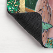 ハロウィーンの魔女フォックスアートbyルネ・ラヴォワ マウスパッド (コーナー)