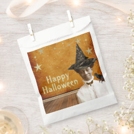 ハロウィーンの魔女ヴィンテージ写真 フェイバーバッグ