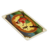 ハロウィーンの魔女ヴィンテージ マグネット (右側)