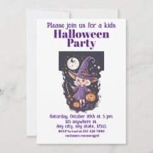 ハロウィーンの魔女4人の子供たち魅力的、魔女