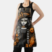 ハロウィーンの魔女 エプロン (インサイチュ)