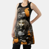 ハロウィーンの魔女 エプロン (インサイチュ)