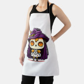 ハロウィーンの魔女 エプロン (インサイチュ)