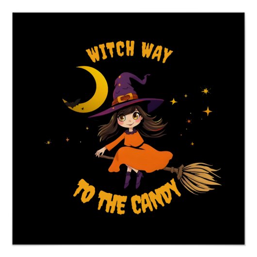 ハロウィーンの魔女 – キャンディへの道 ポスター (正面)