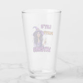 ハロウィーンの魔女 タンブラーグラス (裏面)