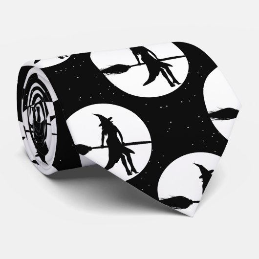 ハロウィーンの魔女 ネクタイ (ロール)
