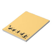 ハロウィーンの魔女 ノートパッド (回転)