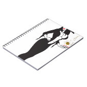 ハロウィーンの魔女 ノートブック (左側)