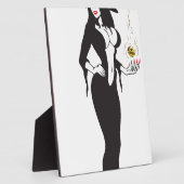 ハロウィーンの魔女 フォトプラーク (側面)