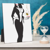 ハロウィーンの魔女 フォトプラーク (側面)