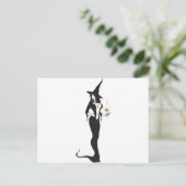ハロウィーンの魔女 ポストカード (スタンド正面)