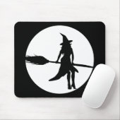 ハロウィーンの魔女 マウスパッド (マウス)