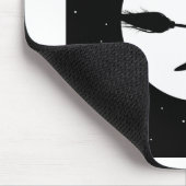 ハロウィーンの魔女 マウスパッド (コーナー)