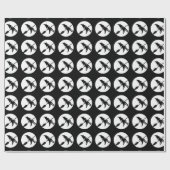 ハロウィーンの魔女 ラッピングペーパー (フラット)