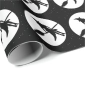 ハロウィーンの魔女 ラッピングペーパー (ロールコーナー)