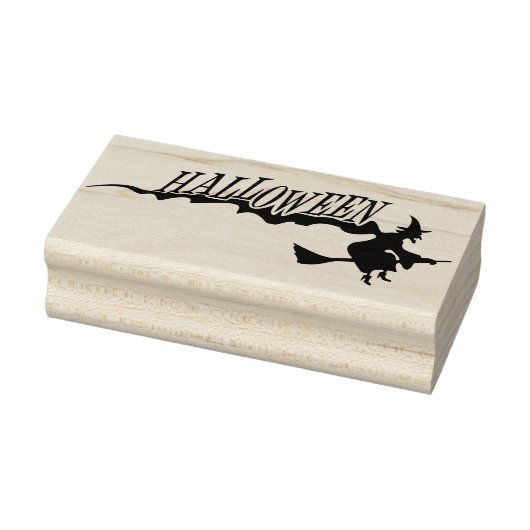 ハロウィーンの魔女 ラバースタンプ (スタンプ)