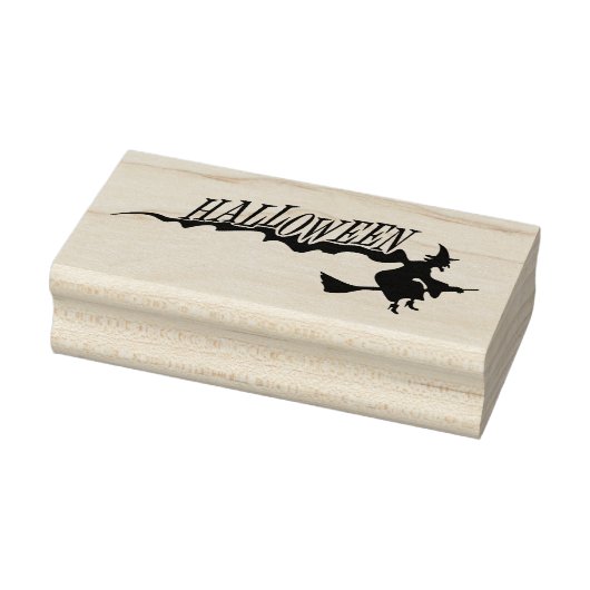 ハロウィーンの魔女 ラバースタンプ (スタンプ)