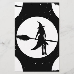 ハロウィーンの魔女 便箋