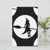 ハロウィーンの魔女 便箋 (スタンド正面)
