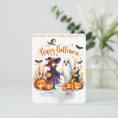 ハロウィーンの魔女 魔術 魔法使いの城 シーズンカード (スタンド正面)