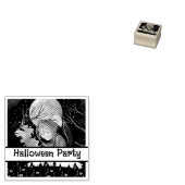 ハロウィーンの魔法に満ちた夜🌙 ラバースタンプ (押印)