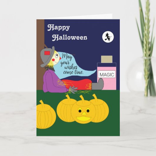 ハロウィーンの魔法空白の: カード (正面)