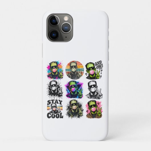 ハロウィーンの魔法、ぞっとする夜、秋の喜び Case-Mate iPhoneケース (裏)