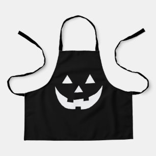 ハロウィーンの黒いハロウィーンのカボチャのちょうちんカボチャの衣装 エプロン