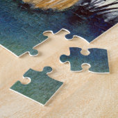 ハロウィーンの黒猫と魔女の星空の夜 ジグソーパズル (側面)