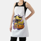 ハロウィーンの黒猫 エプロン (インサイチュ)
