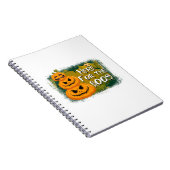 ハロウィーンはこちらBoos誕生日 ノートブック (右側)