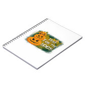 ハロウィーンはこちらBoos誕生日 ノートブック (左側)