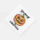 ハロウィーンはクリスマス スタンダードランチョンナプキン (角)