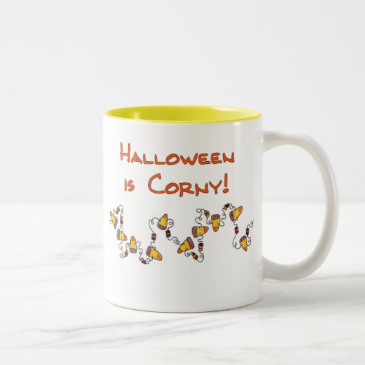 ハロウィーンはコーニー ツートーンマグカップ (右)