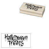 ハロウィーンはシルエットアートスタンプを扱う ラバースタンプ (押印)