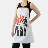 ハロウィーンはスケルファン エプロン (インサイチュ)