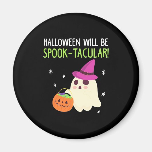 ハロウィーンはタックな雰囲気だ マグネット (正面)