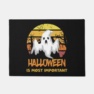 ハロウィーンはハロウィーンの贈り物として最も重要である ドアマット