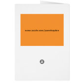 ハロウィーンはバティなジョークのカードに行かない (裏面)