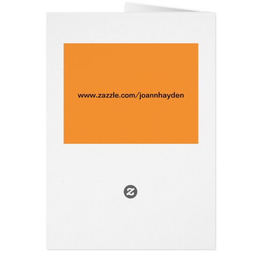 ハロウィーンはバティなジョークのカードに行かない (裏面)