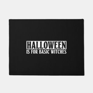 ハロウィーンは基本的な魔女のための – ゴシックハロウィーン ドアマット